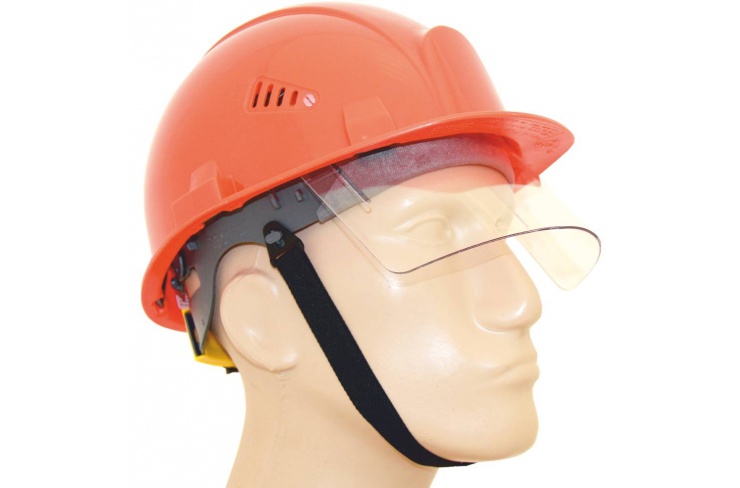 Очки-экран О75 ВИЗИОН (РС) для касок СОМЗ-55 прозрачный фото 2